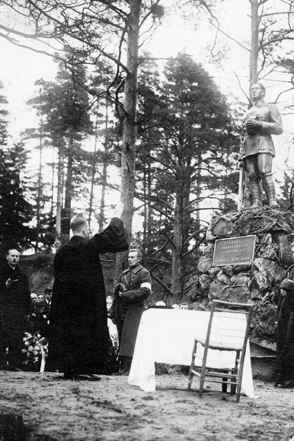 Kambja Vabadussõja mälestussamba avamine