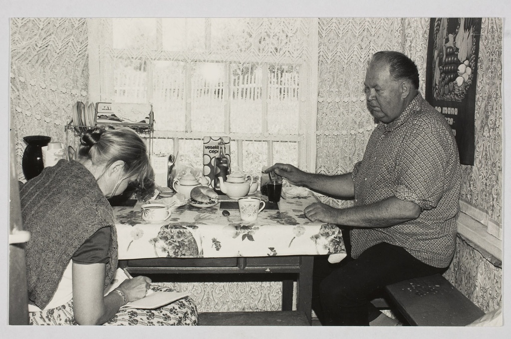 Elamu nr. 12 omanik Mikko ehk Mihhail Fjodorovitš Kondratjev (snd 1924).