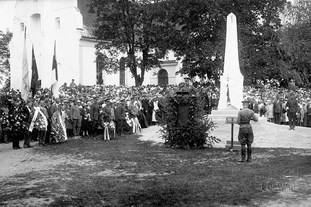 Põlva Vabadussõja mälestusmärgi pidulik avamine