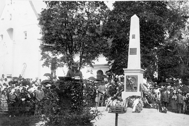 Põlva Vabadussõja mälestusmärgi pidulik avamine