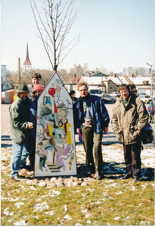 Vello Puujala pilt Rakvere Turu platsil