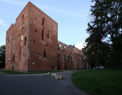 Toomkiriku varemed, vaade lõunast rephoto