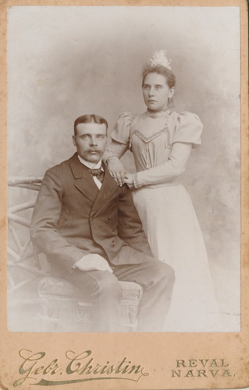 Portreefoto, mees ja naine