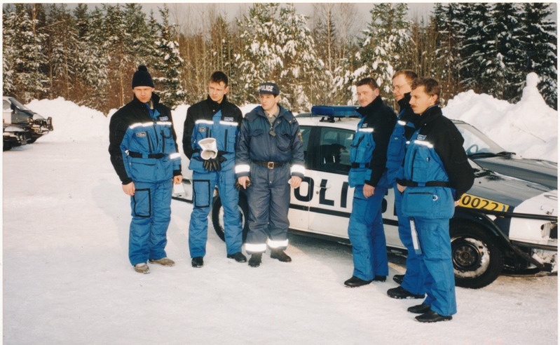 Eesti ja Läti alarmsõidukijuhtide koolitajad Soomes