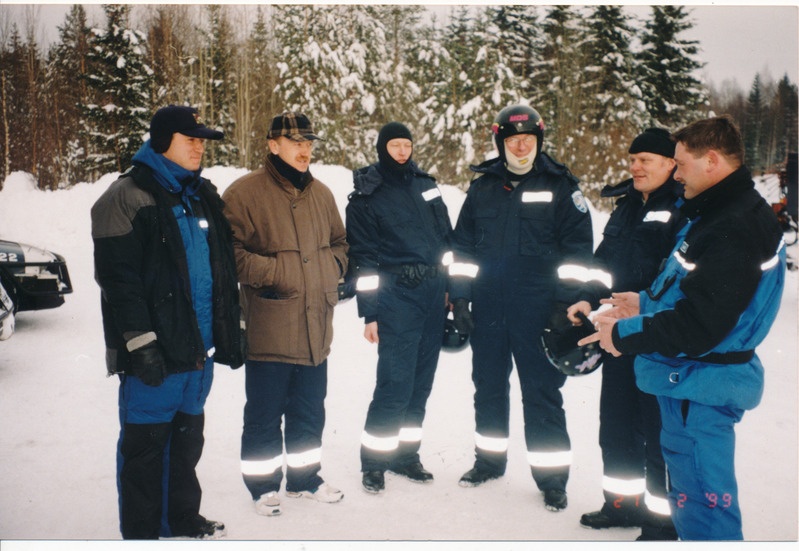 Eesti politsei juhtkond sõidukoolitusel Soomes