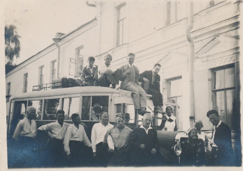 Rakvere Õpetajate Seminari vilistlased Narva-Jõesuu rannal