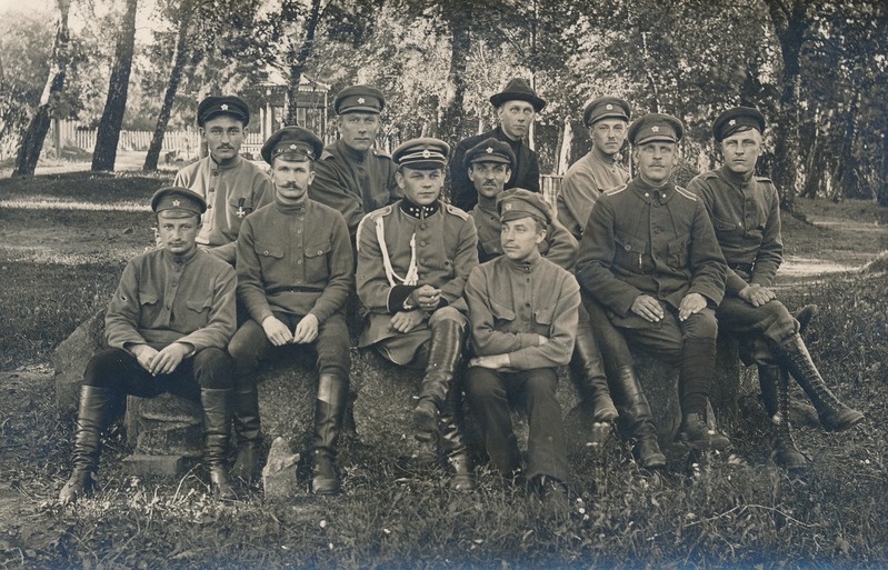 Grupp tsaariarmee sõdureid