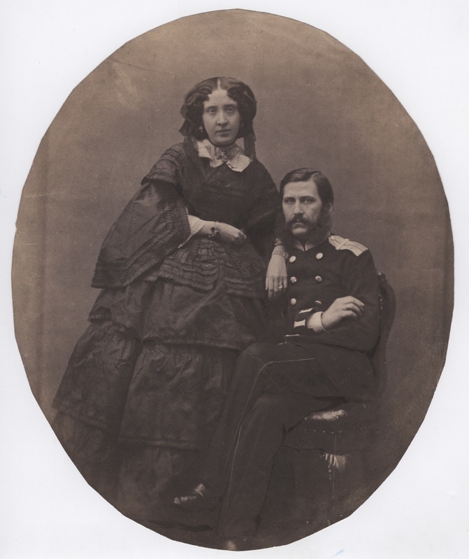 Paarisportree: ... Kantschin abikaasaga.