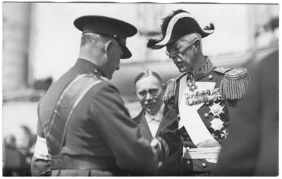 Rootsi kuninga Gustav V külaskäik Eestisse.  similar photo