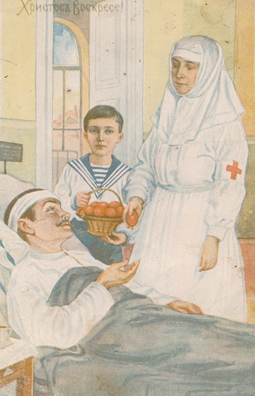 Halastajaõde ja haavatu voodis