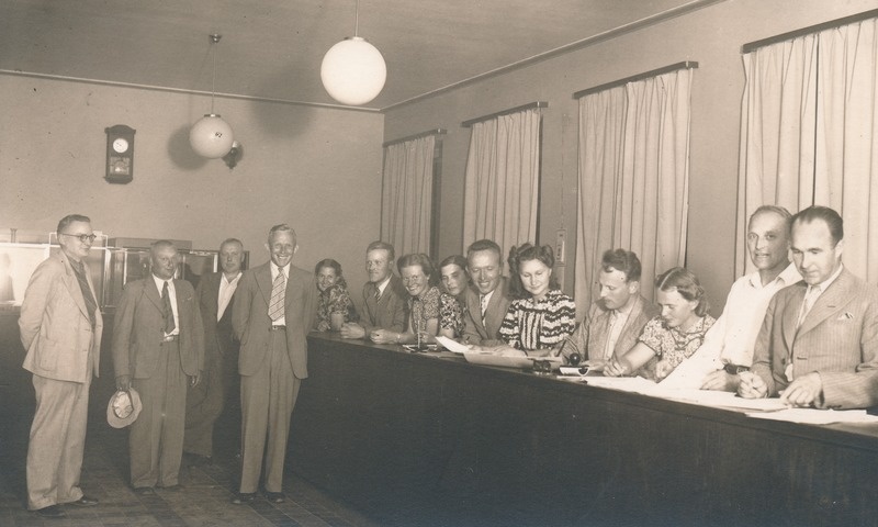 Virumaa Ühispanga töötajad ja juhatuse liikmed