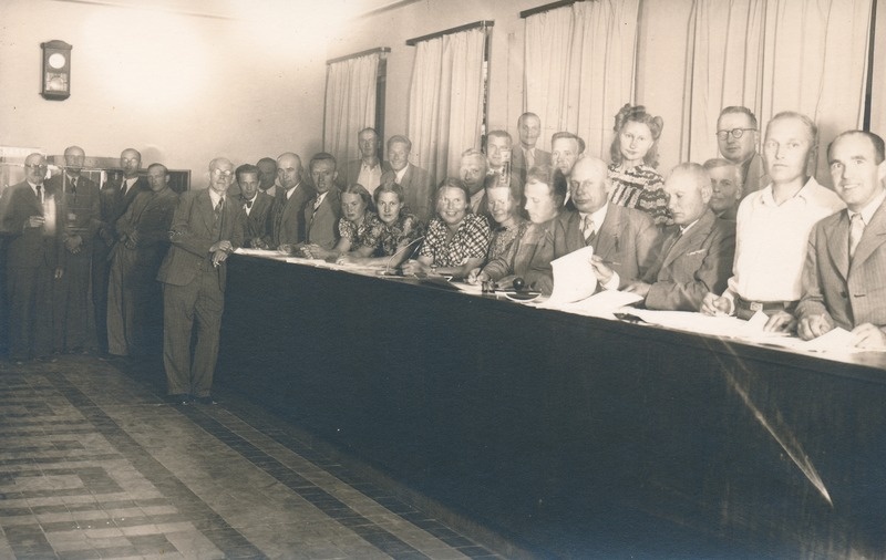 Virumaa Ühispanga töötajad ja juhatuse liikmed