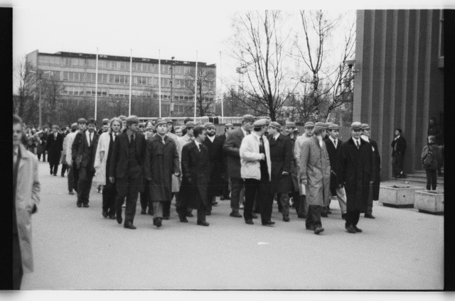 Spring Days of students 1992, Volbriöö; corporate train