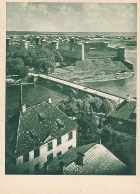 Narva. Vaade Ivangorodile  duplicate photo