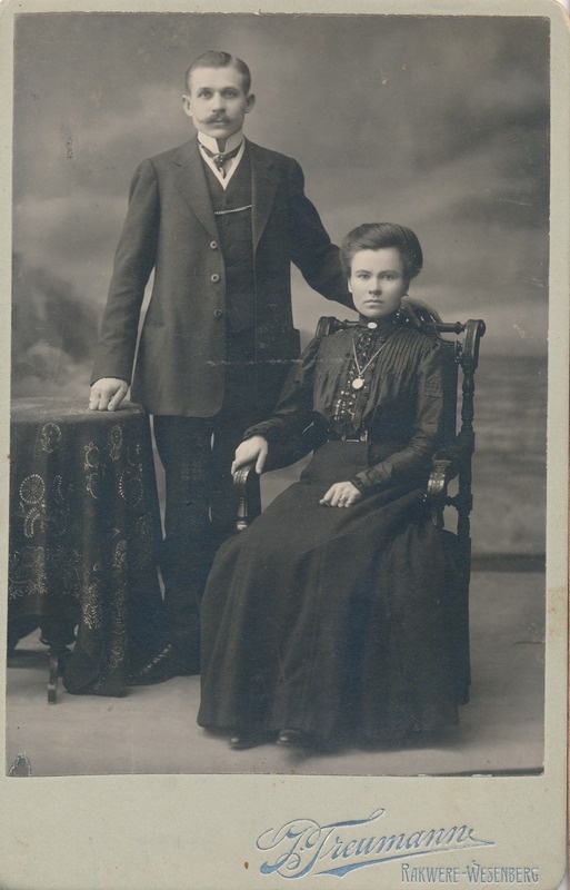Martin Markson-Rool abikaasa Helene-Elisabethiga