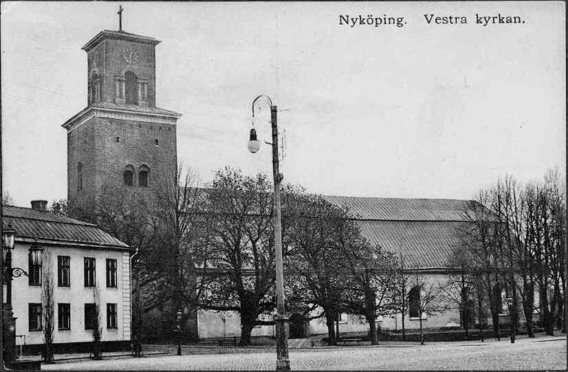 Sankt Nicolai kyrka - Kyrkan mot norr.