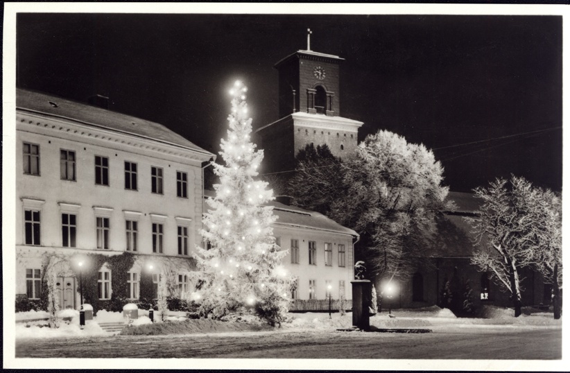 Julgranen på Stora Torget, 1950-tal