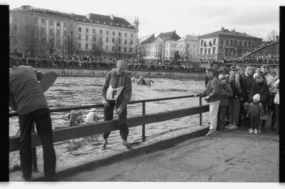 Spring Days of students 1992, in front of the boat rally Kaunas Emajõel  similar photo