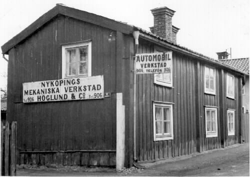 Höglunds mekaniska verkstad, Östra Kvarngatan i Nyköping