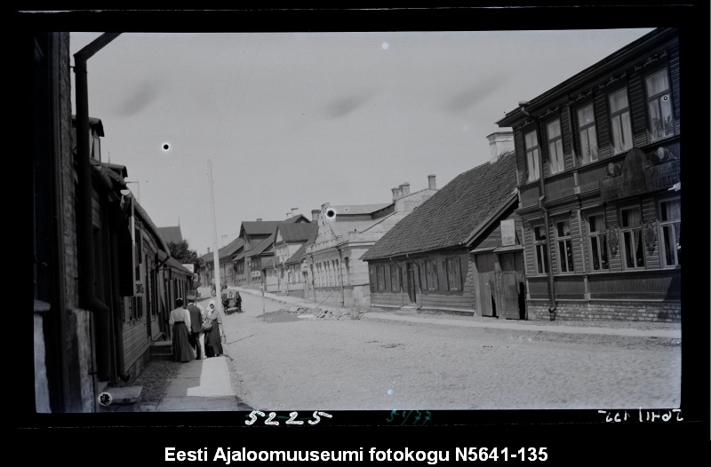 Pikk tänav, vaade põhja suunas