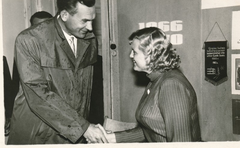 Tsemenditehase Punane Kunda muuseumis tehase 100. aastapäeva tähistamisel