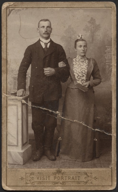 Portreefoto, mees ja naine