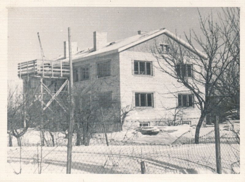 Rakvere Võitööstuse tööliste elumaja ehitus