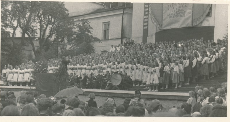 Laulupidu Rakveres 1950