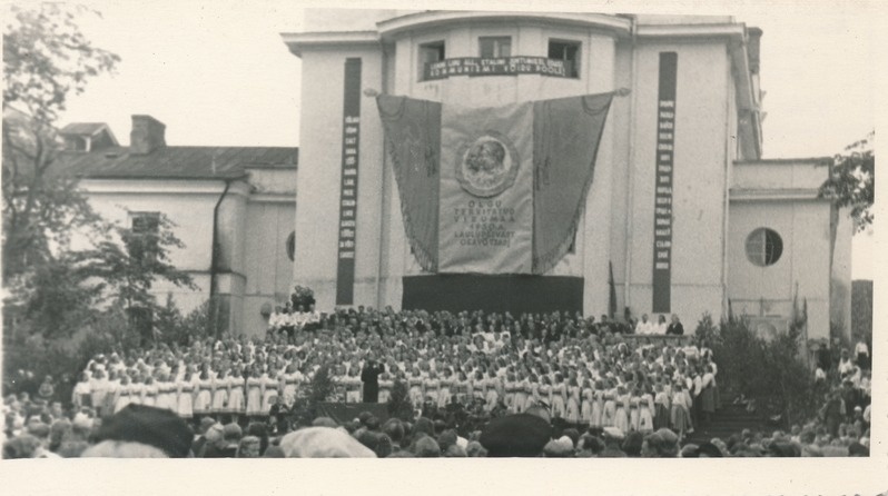 Laulupidu Rakveres 1950