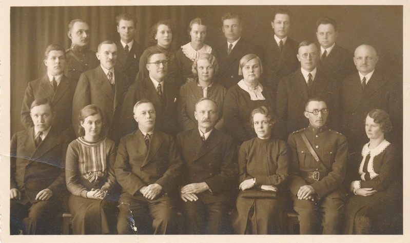 Rakvere Ühisgümnaasiumi õpetajad 1934 - 1935