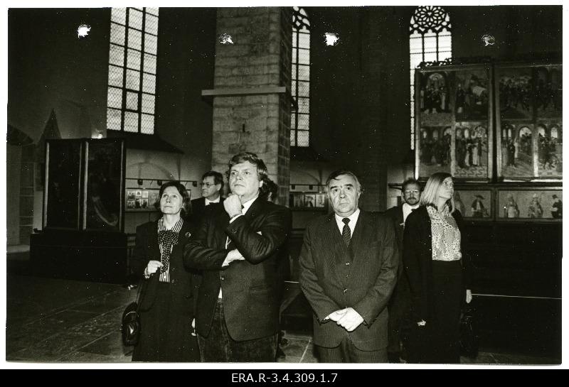 Delegation of the Social Committee of the Finnish Parliament in the Niguliste Church