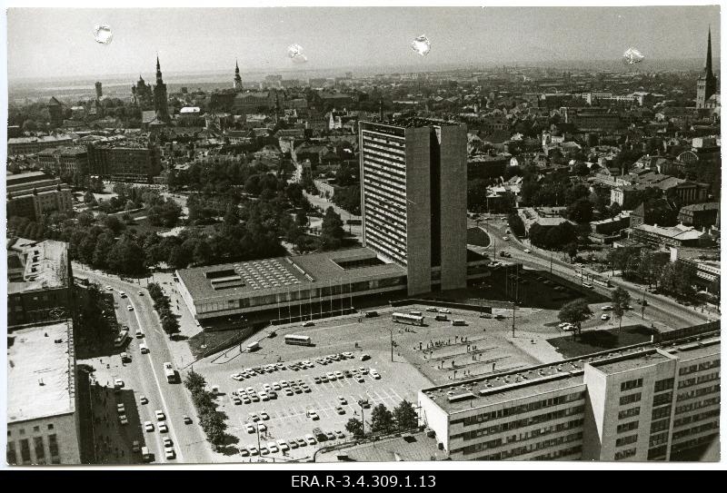 View of Tallinn Viru Hotel and Center (aerophoto)