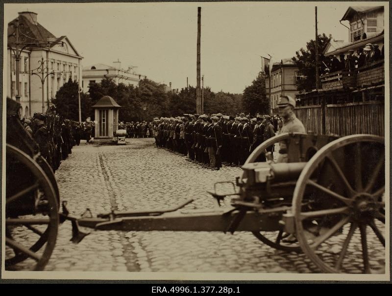 I Days of the Defence League in Tallinn, June 19-20. Paradise on June 20, 1926, views of defence allies stretched in the field of Freedom, in the forefront of the grand piece