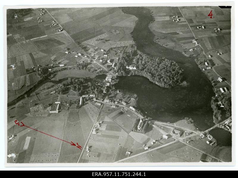 Aerofoto Räpina Alevist (pictured 24.09.1931)