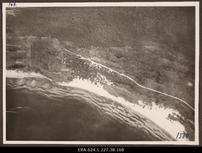 View from air to seaside landscape; photo 1. Number of photo positives in the air force auction