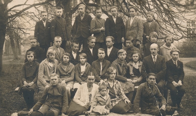 Rägavere algkooli õpilased