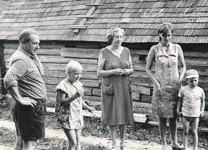 Osvald Tooming koos perega