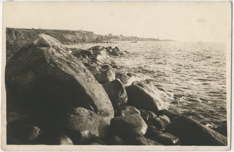 The beach of Kallastes on Lake Peipsi.