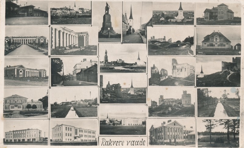 Rakvere, kollaaž vaadetest
