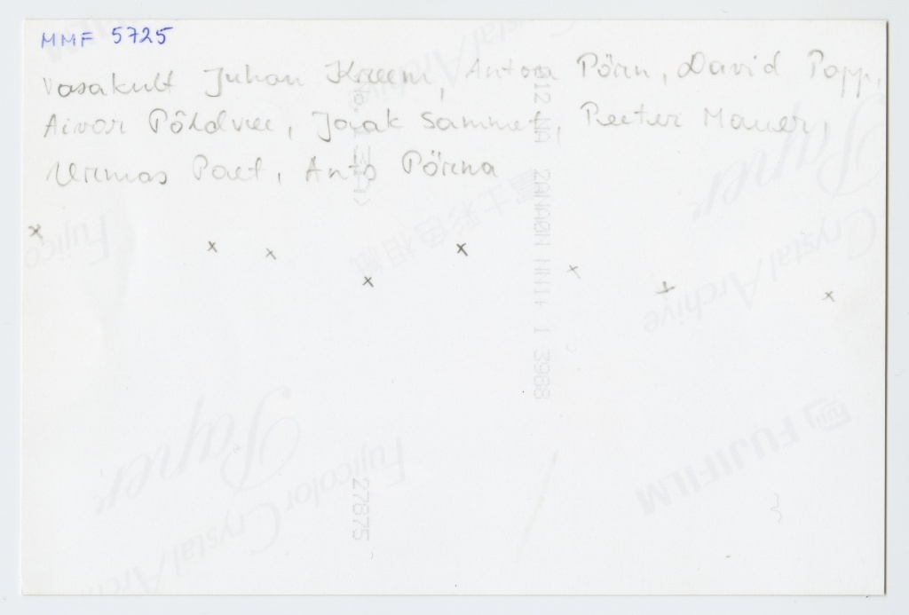 Juhan Kreem, Anton Pärn, David Papp, Aivar Põldvee, Jaak Sammet