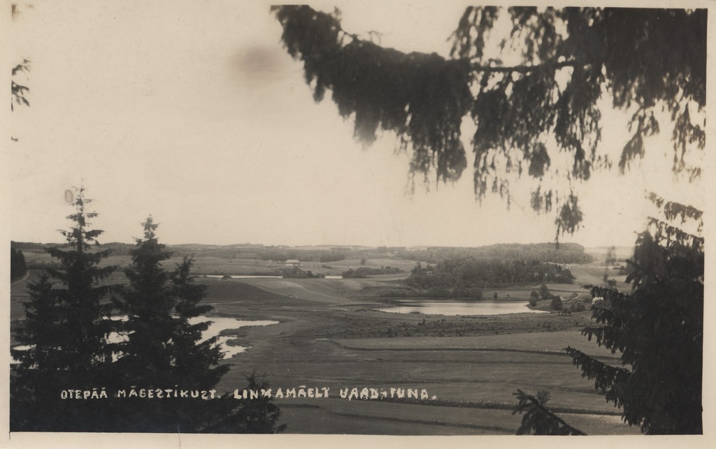 Otepää from Mountains : viewed from City Mountain