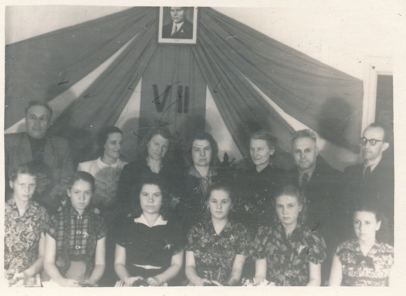 Rakvere Laste Muusikakooli lõpetajad 1955