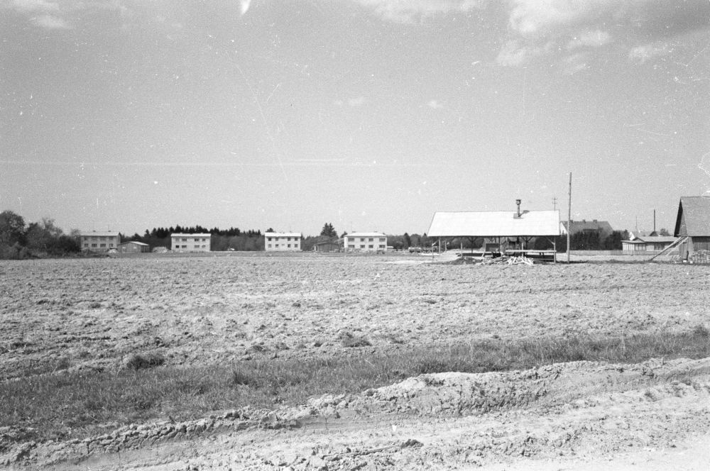 New apartment buildings in Kadila village.