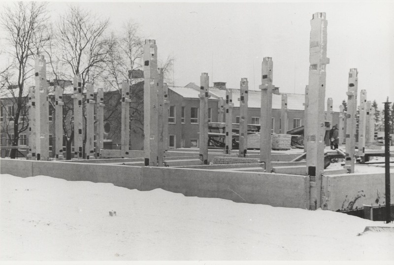 Kadrina Keskkooli hoone uue järgu ehitus