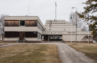 Aruküla kolhoosi kontorihoone. Arhitekt Maie Penjam rephoto