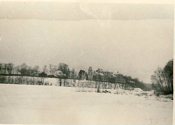 Porkuni, view of the castle in Küngassaar