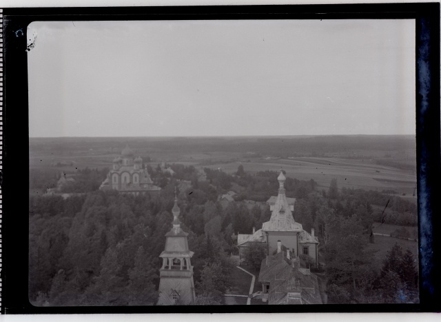 Kuremäe monastery buildings from above