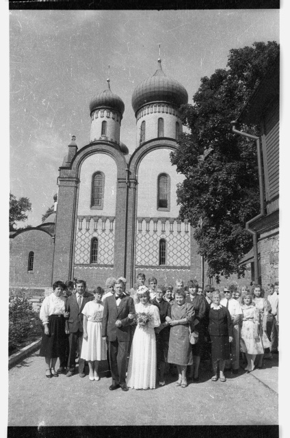 Weddings on the Kuremägi; bride couples and weddings at the Head of the Baptism of the Holy Mother of God