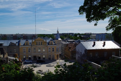 Rakvere Old Town - Rakvere Old Town (Vanalinn), Pikk Street rephoto