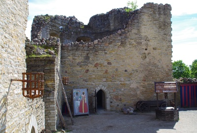Rakvere linnus, avamine peale restaureerimist rephoto